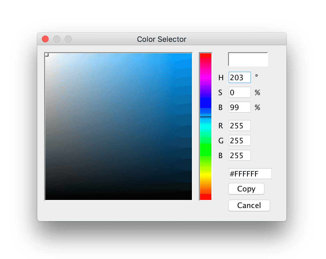 Hue, intensity and value parameters in colour. Adapted from Colour