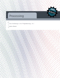 Book cover for the book Processing - eine Einführung in die Programmierung
