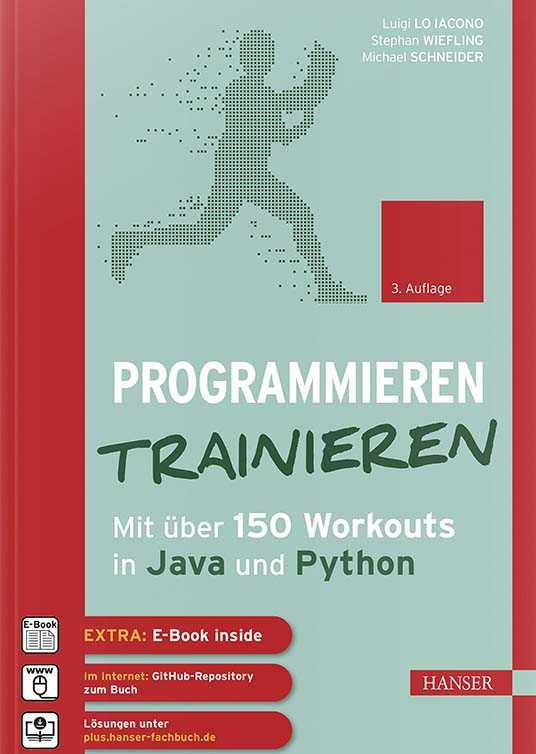 Book cover for the book Programmieren trainieren (3rd Edition)